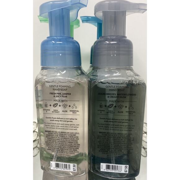 HTF Lot of 4 Bath & Body Works Hand Foaming Soap Summer Collection - Rare - Picture 6 of 6